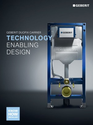 Technology Enabling Design: Geberit Duofix Carriers