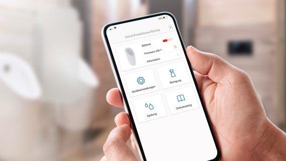 Geberit Control App – tool overview