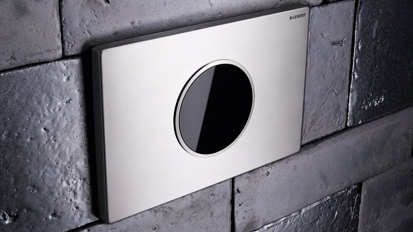 Sigma10 Round touchless flush plate Sigma10 Round touchless flush plate