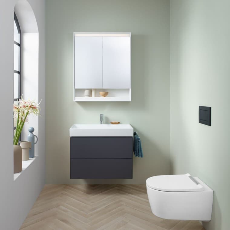 Small bathroom with Geberit equipment Small bathroom with Geberit equipment